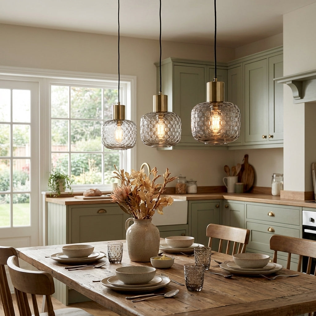 Cirque Smoked Glass Pendant Light