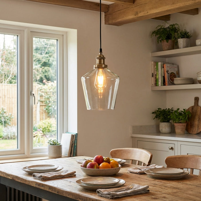 Clara Glass Kitchen Island Pendant Light