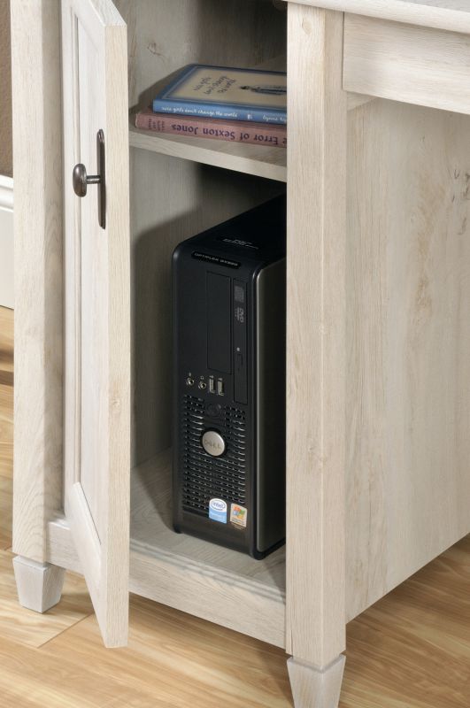 Teknik Chalked Wood Computer Desk