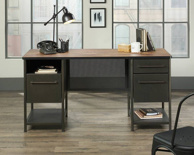 Vintage Oak Apartment Desk