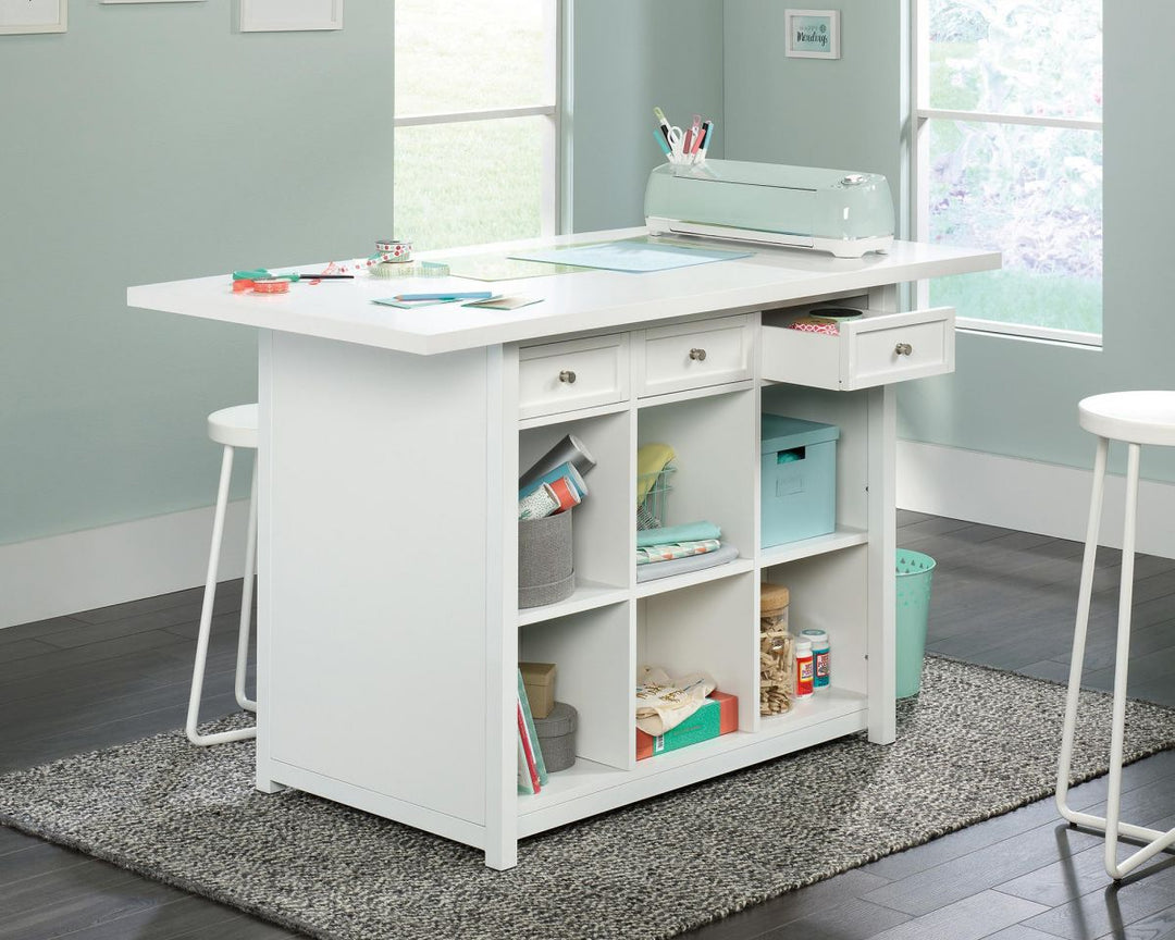 Craft hutch with table sales