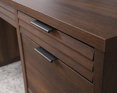 Teknik Executive Desk Spiced Mahogany
