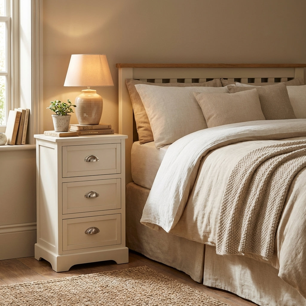 Snug Narrow 3 Drawer Chest