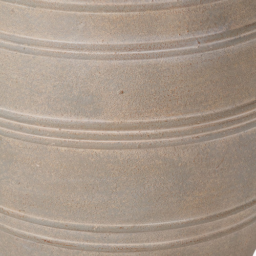 Grey Wash Fibrestone Decorative Vase with Handles