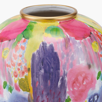 Matisse Multi Colour Ceramic Urn Vase