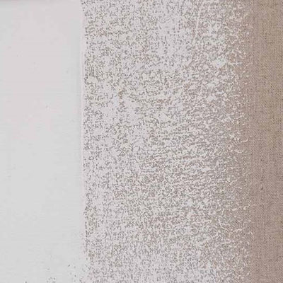 White and Natural Textured Canvas with Natural Frame