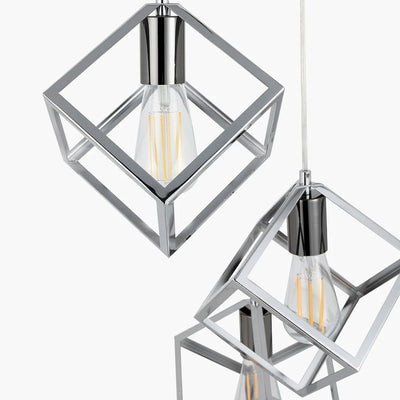 Alessio-Shiny-Nickel-Metal-Five-Cube-Pendant-6