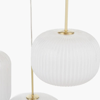 Alexa-White-Ribbed-Glass-_-Gold-Metal-Multi-Drop-Pendant-4