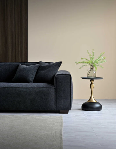 Aluxo-Dakota-4-seater-with-Chaise-in-Midnight-Boucle-4