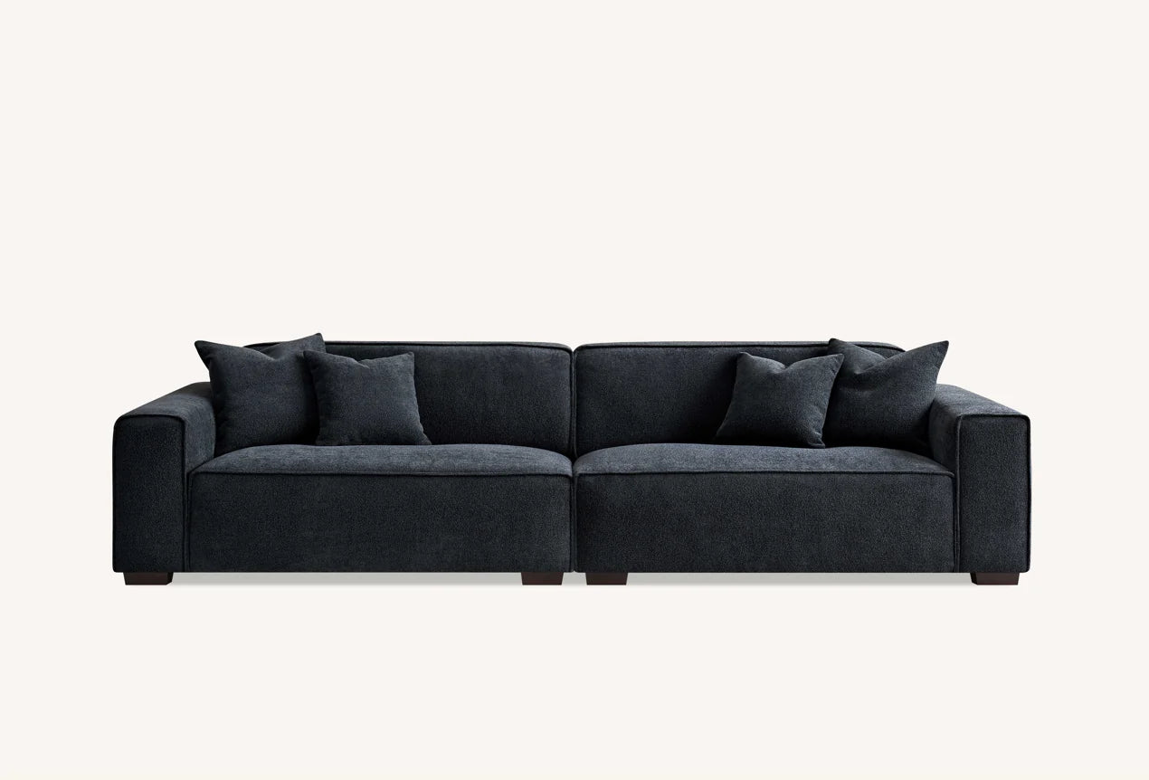 Aluxo-Dakota-4-seater-with-Chaise-in-Midnight-Boucle-6