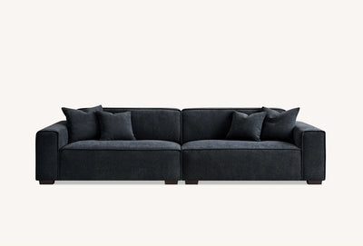 Aluxo-Dakota-4-seater-with-Chaise-in-Midnight-Boucle-6