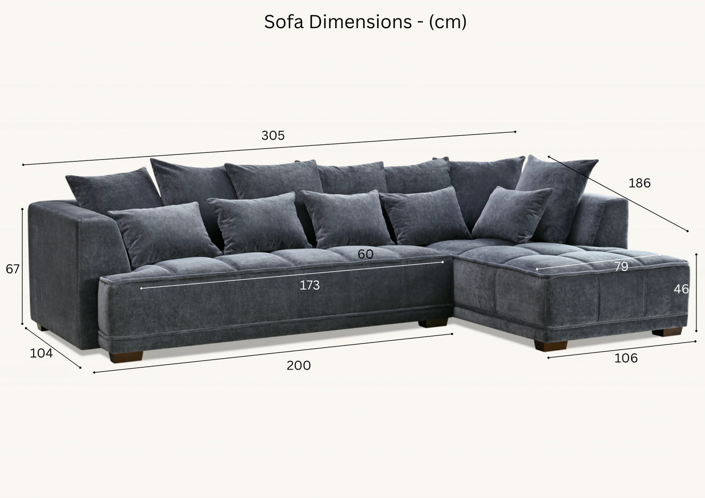Aluxo-Gramercy-Group-in-Steel-Velvet-Dimensions