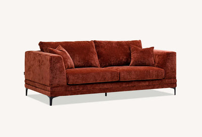 Aluxo-Lenox-Sofa-Range-in-Rust-Velvet-3-Seater