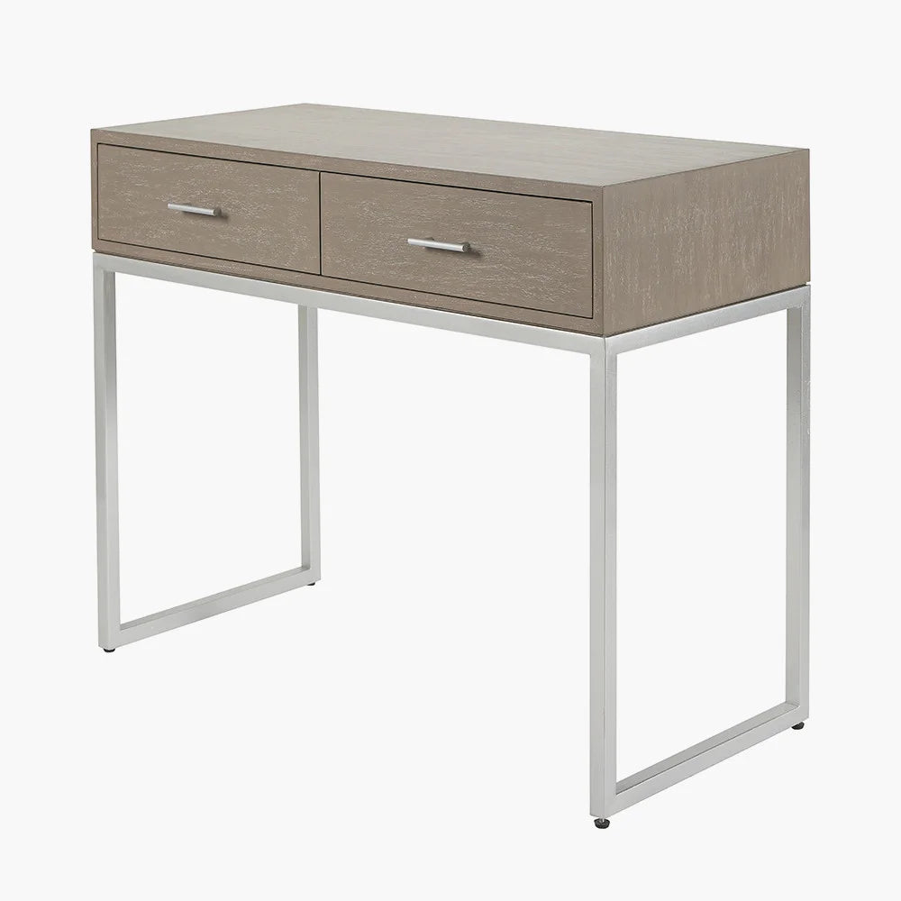 Ambroso-Grey-Wash-Mango-Wood-and-Silver-Metal-2-Drawer-Dressing-Table_8