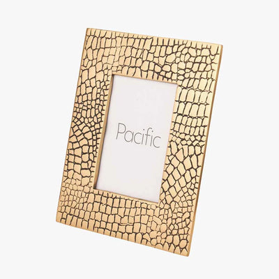 Antique-Brass-Metal-Croc-Print-5-x-7-Photo-Frame_5
