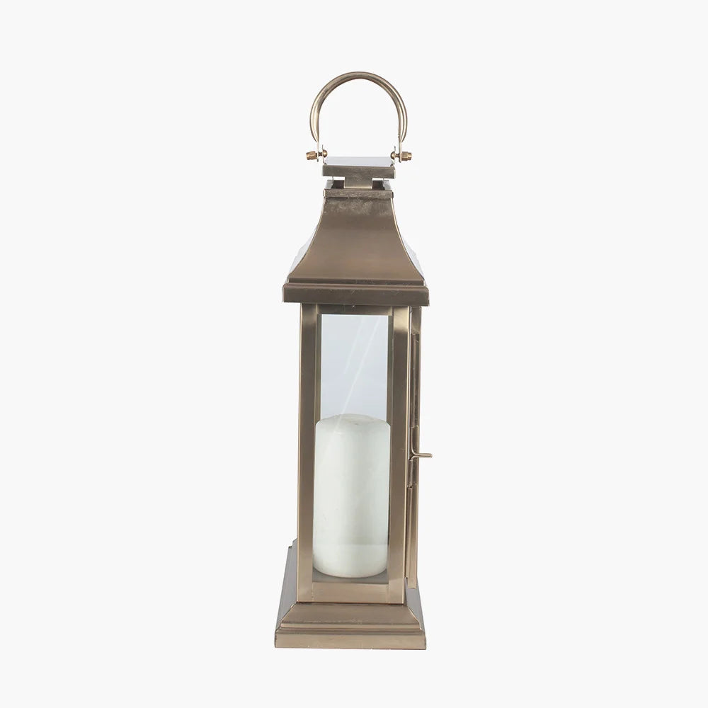 Antique-Brass-Steel-and-Glass-Rectangular-Lantern-Small-3