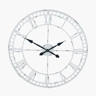 Antique-Grey-Metal-Round-Wall-Clock-Large_5