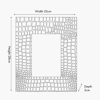 Antique-Silver-Metal-Croc-Print-5-x-7-Photo-Frame_2