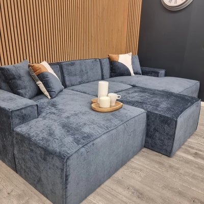 Atlanta_Sofa_U_Shape_Blue_With_Stool