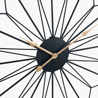 Black-Metal-Geo-Design-Round-Wall-Clock_2