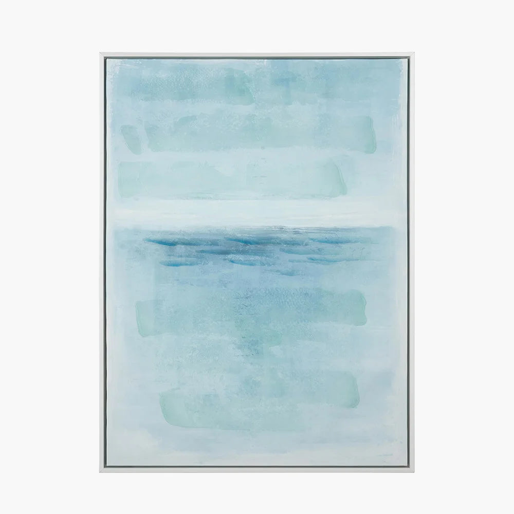 Blues-Abstract-Canvas-with-White-Frame-4