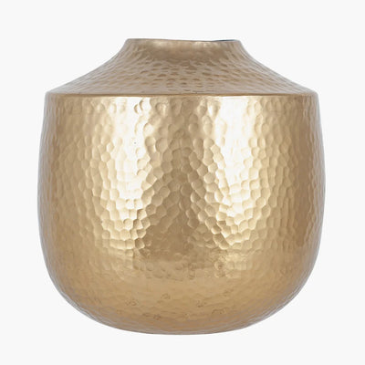 Brass-Metal-Hammered-Small-Vase-4