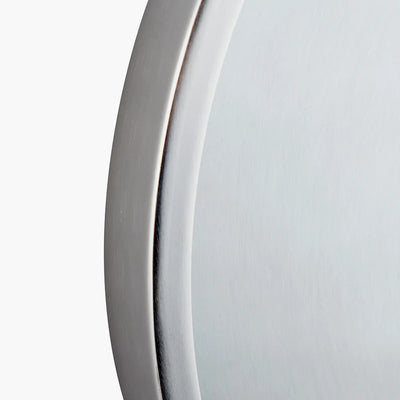 Brushed-Silver-Metal-Round-Wall-Clock_2