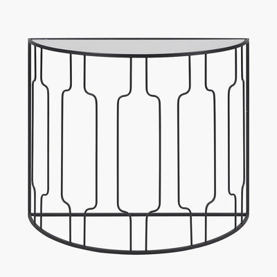 Caprisse-Mirrored-Glass-and-Graphite-Metal-Half-Moon-Console-Table-5