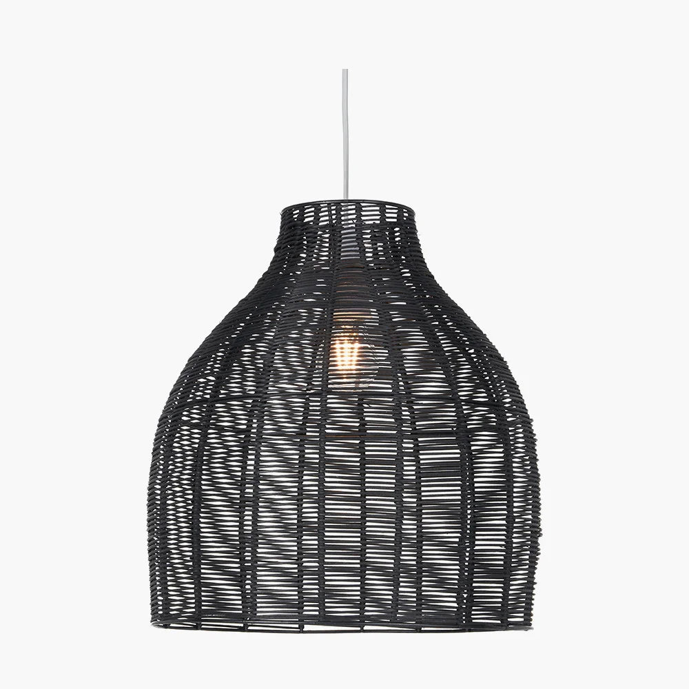 Caswell-Black-Rattan-Coche-Pendant-5