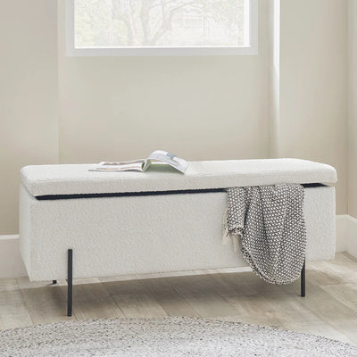 Catania-Boucle-Fabric-Storage-Bench-With-Black-Legs_1