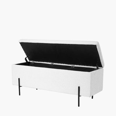 Catania-Boucle-Fabric-Storage-Bench-With-Black-Legs_8
