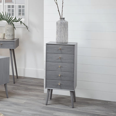 Chaya-Dark-Grey-Pine-Wood-5-Drawer-Tall-Boy_1
