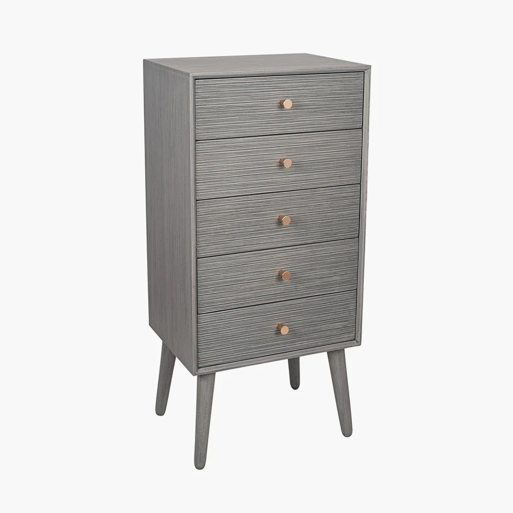 Chaya-Dark-Grey-Pine-Wood-5-Drawer-Tall-Boy_5