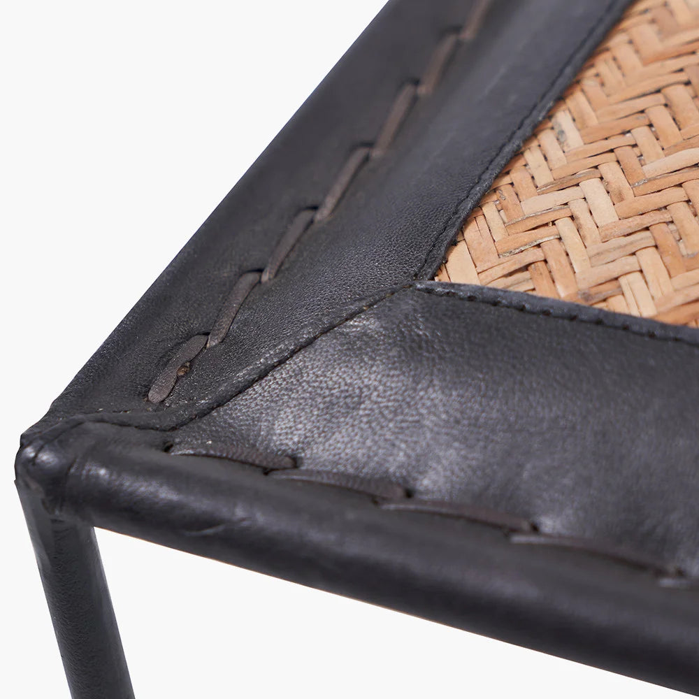 Ezio-Black-Leather-Natural-Rattan-and-Black-Metal-Stool_3