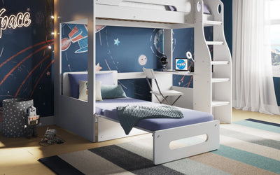 Flair-Cosmic-Futon-High-Sleeper-with-White-Desk-4