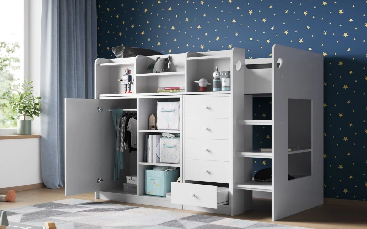 Flair-Furnishings-Wizard-Junior-High-Sleeper-Storage-Station-Angled-View-2