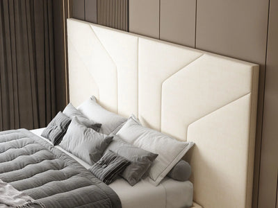 Flair-Gianni-Wide-Hotel-Bed-with-Drawers-in-Cream-Top-View