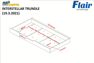 Flair-Interstellar-Bunk-Bed-White-with-Optional-Trundle-Dimensions-2