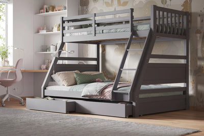 Flair-Ollie-Triple-Bunk-Bed-Grey-2