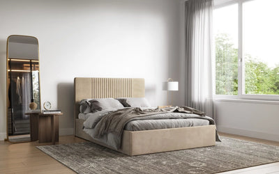 Flair-Velvet-Sonar-Ottoman-Bed-Mink-2