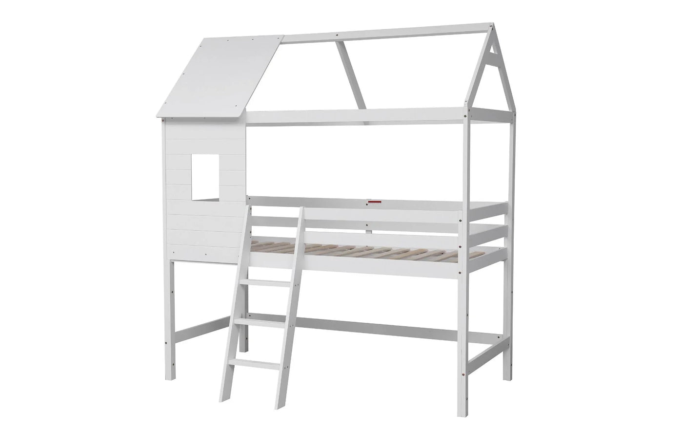 Flair-White-Wooden-Hideaway-Treehouse-Mid-Sleeper