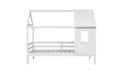 Flair-White-Wooden-Nature-Treehouse-Bed-White-Background
