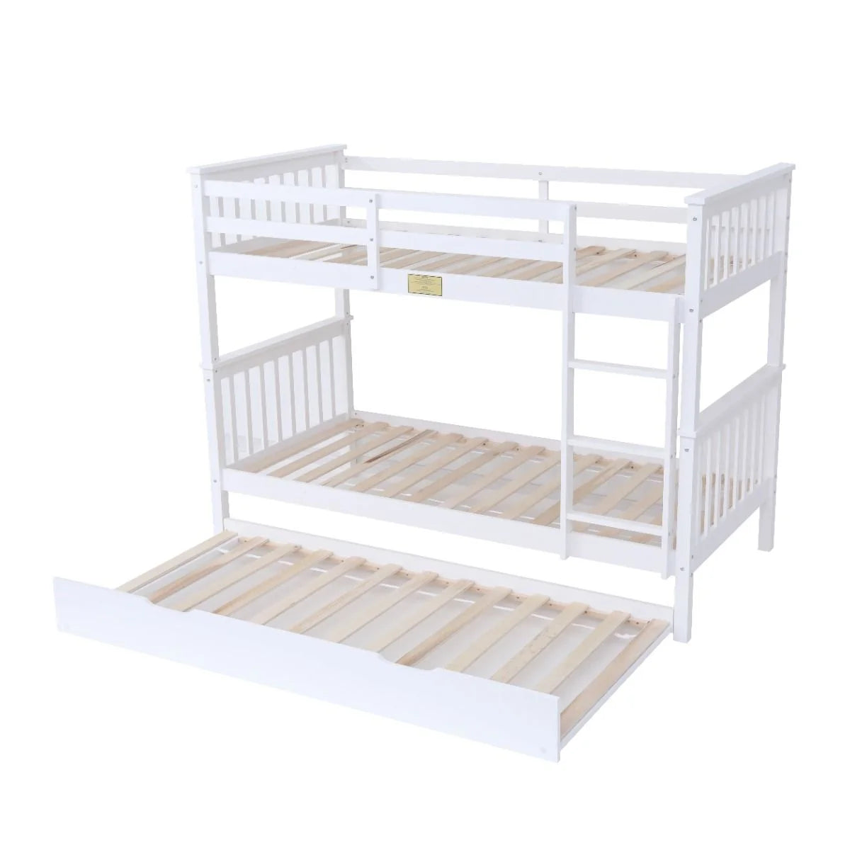 Flair-Wooden-Zoom-Detachable-Bunk-Bed-with-Trundle-White-3