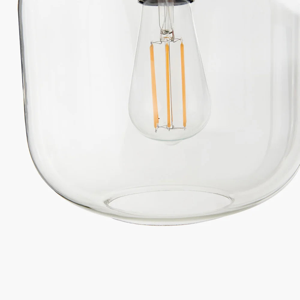 Florence-Black-Metal-and-Glass-Flush-Pendant_3