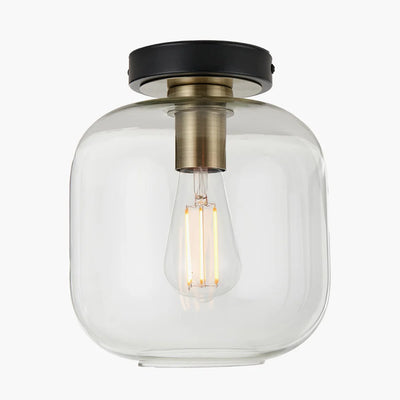 Florence-Black-Metal-and-Glass-Flush-Pendant_5