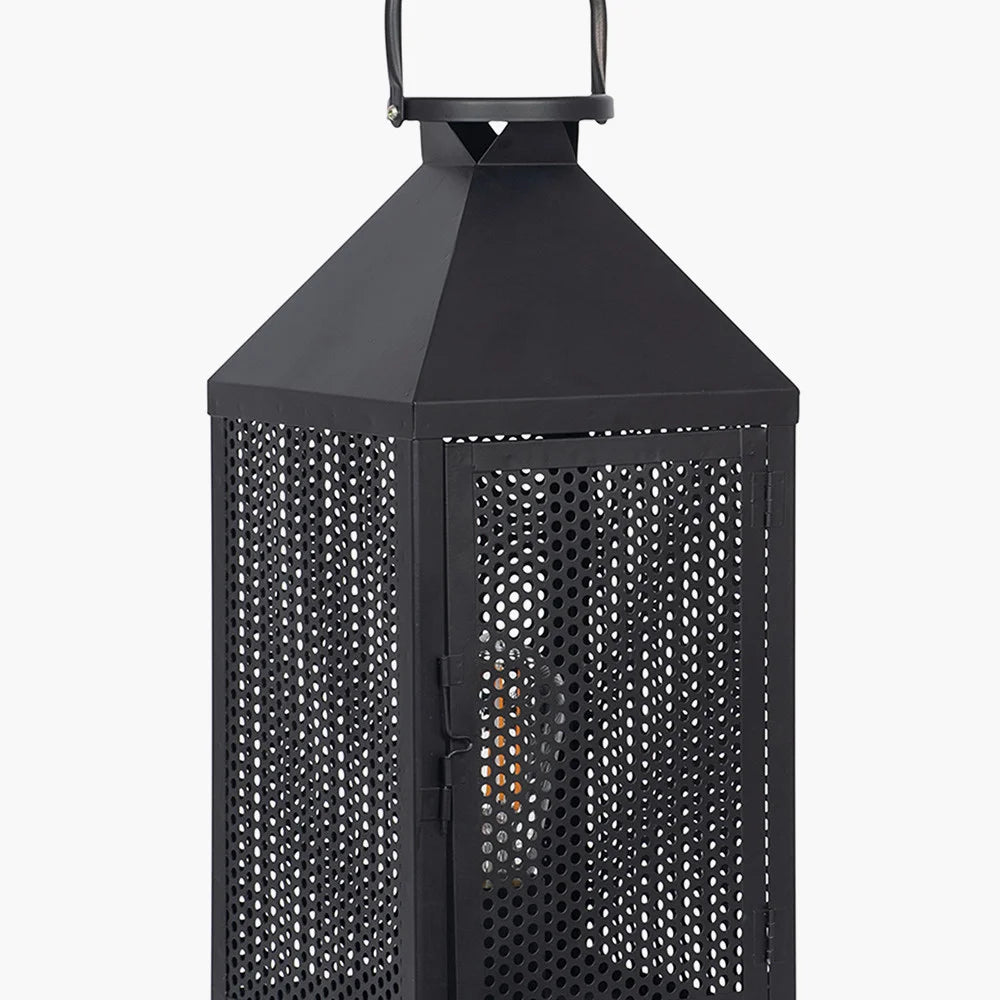 Folkstone-Matt-Black-Metal-Punched-Lantern-Table-Lamp_3