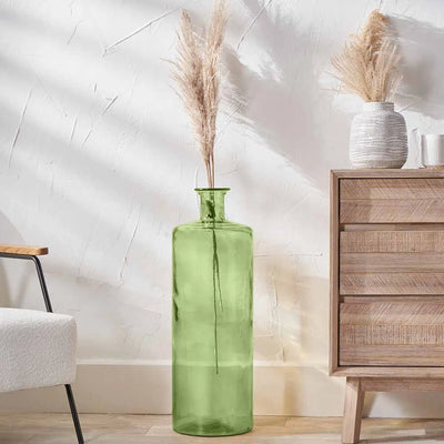 Forest-Green-Recycled-Glass-Bottle-Vase-Tall_1