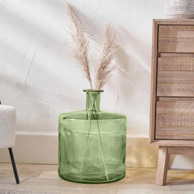Forest-Green-Recycled-Glass-Bottle-Vase_1