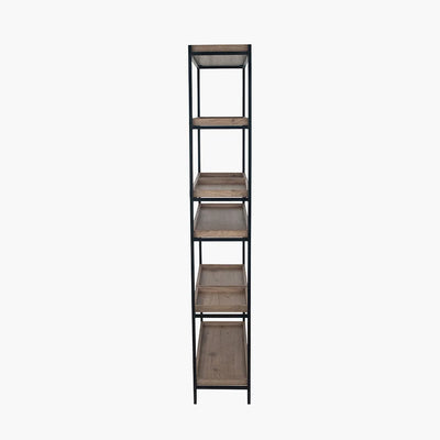 Gallery-Natural-Wood-Veneer-and-Black-Metal-5-Shelf-Unit_2