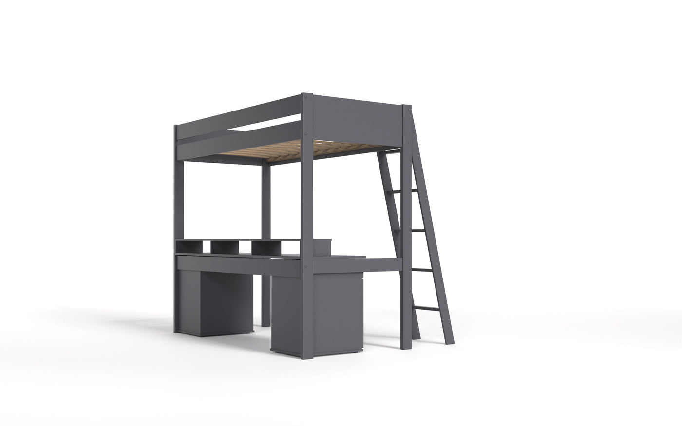 Noomi Tera Solid Wood Gaming Highsleeper